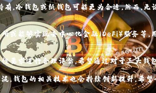 区块链的三大钱包是什么？深度解析及使用指南

区块链, 钱包, 数字货币, 加密货币, 去中心化/guanjianci

引言
区块链技术随着比特币的兴起而走入大众视野，数字资产的价值逐渐被人们认可。此外，区块链上所有交易和资产转移的记录都被安全地记录在分布式账本中，而钱包则是用户与这一系统交互的重要工具。无论是交易加密货币还是管理数字资产，选择适合自己的钱包至关重要。

什么是区块链钱包？
在深入探讨区块链的三大钱包之前，首先我们要了解什么是区块链钱包。简单而言，区块链钱包是用来存储、接收和发送数字货币的一种软件或硬件工具。并不是实体货币那种可以直接用手握住的钱包，而是更像是一个存放数字资产的应用或设备。钱包可以根据不同的访问权限和使用方式分为不同的类型。

区块链的三大钱包
在区块链世界中，主要存在三种类型的钱包：热钱包、冷钱包以及纸钱包。每一种钱包都有其独特的特点和适用场景，来满足不同用户的需求。

h41. 热钱包/h4
热钱包是指那些始终连接到互联网的钱包。它们通常是用户最常用的选择，因为其便捷性非常高。热钱包可以是桌面端应用程序、移动应用或是网页应用。
优点：
ul
  li方便快捷：用户可以随时随地进行交易，不受地点限制。/li
  li界面友好：多数热钱包提供简单易用的界面，适合新手入门。/li
/ul

不足：
ul
  li安全风险：由于连接互联网，热钱包更容易受到黑客攻击。/li
  li高度依赖网络：若网络出现问题，用户可能无法正常进行交易。/li
/ul

热钱包适合日常的小额交易，对于频繁交易的用户来说是个不错的选择。

h42. 冷钱包/h4
冷钱包则是指那些不直接连接到互联网的钱包，通常用于存储大量或长期持有的数字资产。冷钱包通常以硬件形式存在，如USB设备，或是纸质钱包。
优点：
ul
  li高安全性：由于不连接网络，这类钱包不容易受到黑客攻击，安全性显著提高。/li
  li长效存储：适合那些希望长时间持有资产的用户。/li
/ul

不足：
ul
  li使用不便：相较于热钱包，操作复杂，需要学习如何使用。/li
  li遗失风险：如果丢失了冷钱包或忘记密码，资产可能将无法找回。/li
/ul

在投资加密货币的过程中，大多数专业投资者更倾向于使用冷钱包，确保自己的资产安全。

h43. 纸钱包/h4
纸钱包是一种将私钥和公钥打印在纸上的形式，可以视为一种冷钱包。由于没有电子存储介质，纸钱包的安全性非常高，只要妥善保管不会容易被盗。
优点：
ul
  li超高安全性：首页没有任何电子形式的存在，使其几乎不可能被黑客攻击。/li
  li成本低廉：制作纸钱包的成本非常低，几乎不需要任何费用。/li
/ul

不足：
ul
  li易损性：纸质材料容易磨损或损坏，需妥善保存。/li
  li操作复杂：纸钱包的使用对于新手来说有一定难度，需具备一定的技术背景。/li
/ul

纸钱包适合中长期持有大额投资者，但需注意保管环境。

如何选择适合的钱包？
选择钱包时，用户应考虑个人的使用习惯、安全需求与投资策略。对于频繁交易的小额使用，热钱包是个理想的选择；而若打算长期持有，冷钱包或纸钱包可能更为合适。然而，无论选择哪种钱包，一定要做好备份工作，以防万一。

数字货币的发展与钱包的未来
随着数字货币的发展，区块链钱包的技术和功能也在不断演进。越来越多的钱包开始集成新的功能，如支持多种币种、具备内置交易所或能够实现去中心化金融（DeFi）服务等。用户可以随时随地接触到最新的投资机会和市场动态。

总结
无论时代如何变迁，区块链钱包都将在数字货币生态中扮演重要角色。在在选择钱包时，有必要根据自己的需求、资产规模以及安全性要求进行合理评估。希望通过对于三大钱包的深入理解，能够帮助你做出更加明智的选择，让数字资产的管理变得更加高效与安全。

以上所述的区块链钱包种类，虽然各有千秋，但关键在于如何结合自身情况选择最合适的钱包。未来，区块链技术的应用会越来越广泛，钱包的相关技术也会持续创新提升。希望今天的讨论能为你的区块链旅程提供一些有价值的参考与帮助。